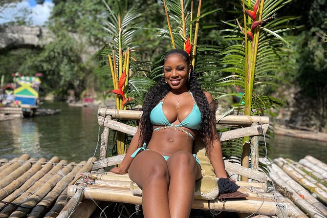 Private Bamboo Rafting, Limestone Massage and Hip Strip Tour - Hip Strip stop in Montego Bay: shopping with a time limit