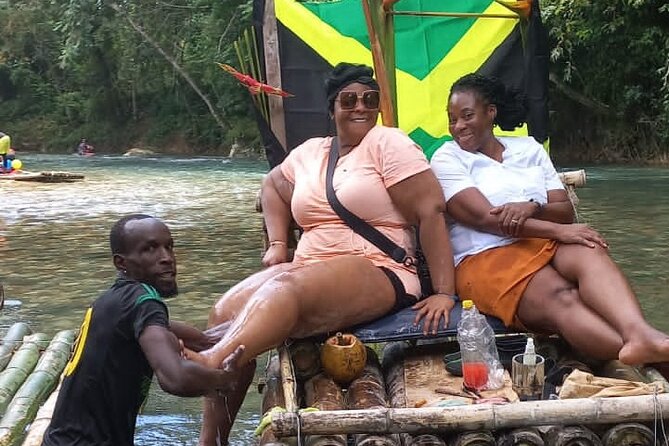 Private Bamboo River Raft with Limestone Massage in Montego Bay - Stops Along the Way: Shopping, Countryside Views, And Local Food On The River