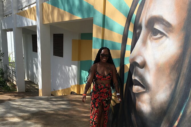 Private Bob Marley 9 mile & DunnsRiverFalls Tour from Montego Bay - Mammee Bay Waterwheel: a quick sugar-history icon you can actually see