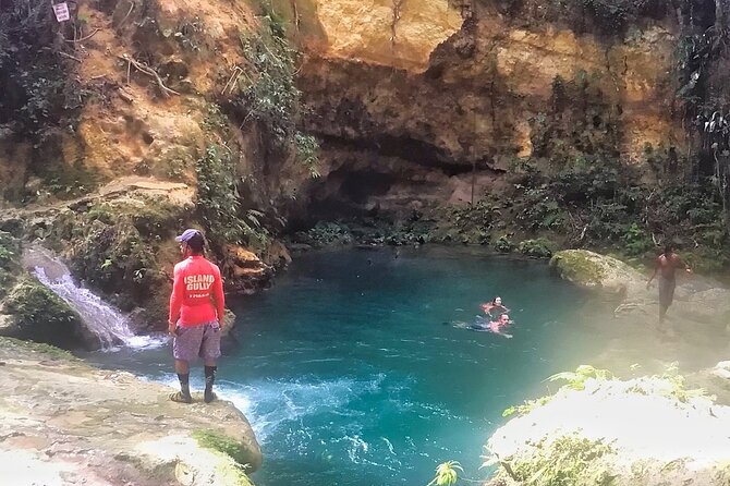 Private Combo Tour From Ocho Rios To Blue Hole & Konoko Falls - Blue Hole: mineral pools, cliff jumps, and rope swing time