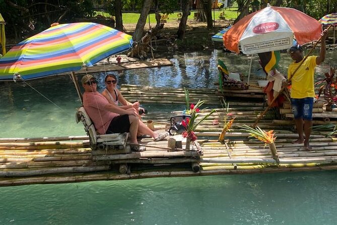Private Dunn's River and Bamboo Rafting Combo from Ocho Rios - White River Tubing: 1 Hour of Reggae, River Views, and Fresh Air