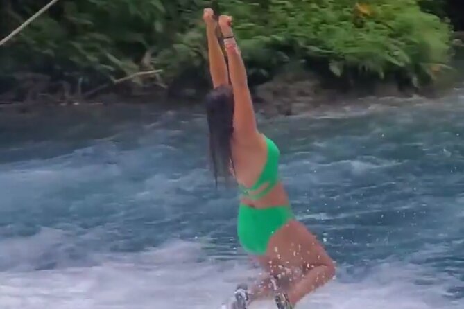 Private Dunns River Falls and Blue Hole from Montego Bay Tour - Blue Hole Experience: Rope Swing Thrills and Waterfall Relaxation