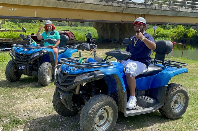 Private Half-Day Tour ATV's and Rick's Cafe with Pickup - ATV time in the hills and valley: what it really feels like