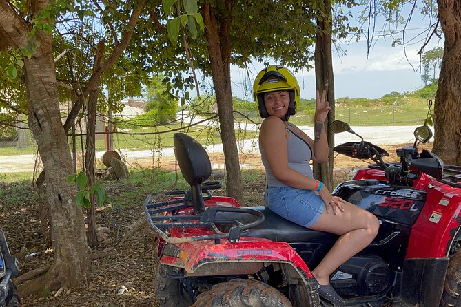 Private Half-Day Tour ATV's and Rick's Cafe with Pickup - Safety gear is included, and that changes the value