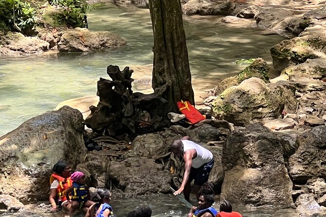 Private Horseback Riding, Swim & Blue Hole Secret Falls - Blue Hole (Island Gully Falls): Crystal Pools, Caves, and a Strong Finish