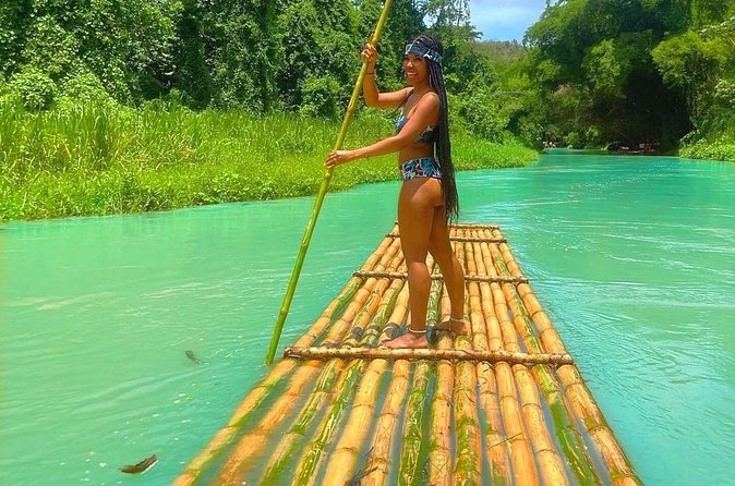 Private Martha Brae Bamboo Rafting Tour with Private Transfer - WiFi on board and mobile ticket: small tech, real convenience