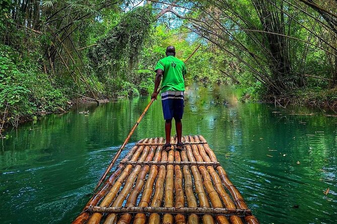 Private Martha Brae Bamboo Rafting Tour with Private Transfer - First stop at the river complex: Miss Martha’s Herb Garden and on-site comfort