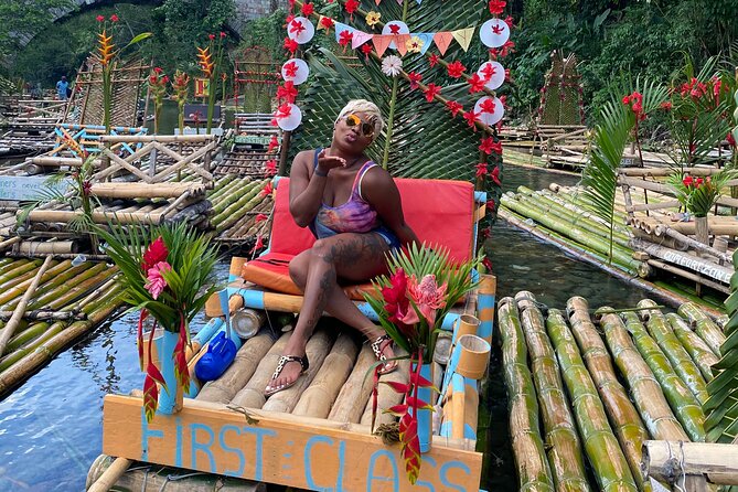 Private Montego Bay Bamboo Rafting with Limestone Foot Massage - Swimming, photos, and that chilled Jamaican pace