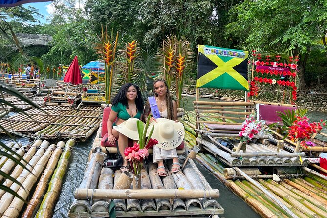 Private Tour Bamboo Rafting & Limestone Massage In Montego Bay - Bamboo rafting outside the resort bubble in Montego Bay