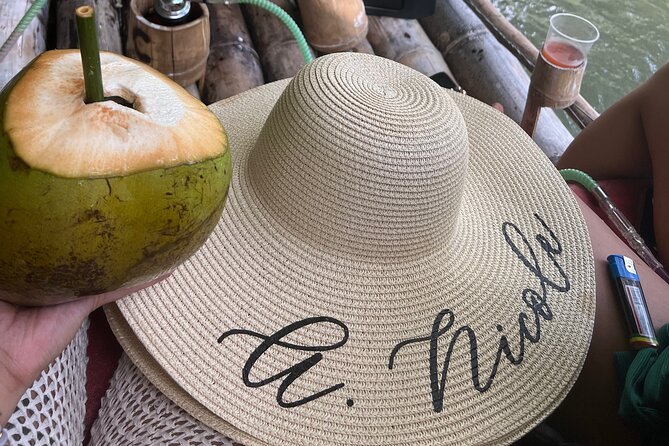 Private Tour Bamboo Rafting & Limestone Massage In Montego Bay - Lethe Estate bamboo raft time: birds, plants, and a village feel
