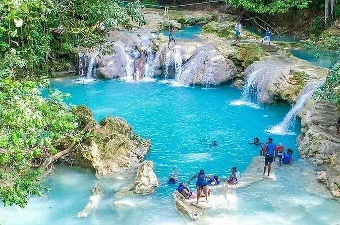 Private Tour to Dunns River and Blue Hole from Montego Bay - Blue Hole Ocho Rios: Rainforest Trails, Natural Pools, and Jump Options
