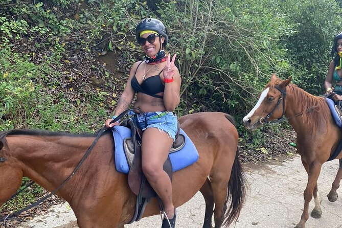 Private Transportation with ATV, Horseback Riding & More Tour - Horseback riding through the mountains, then into the ocean