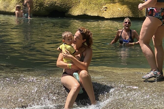 Private YS Falls and Zipline Tour from Montego Bay - The Montego Bay family beach stop (and why parking is the only likely cost)