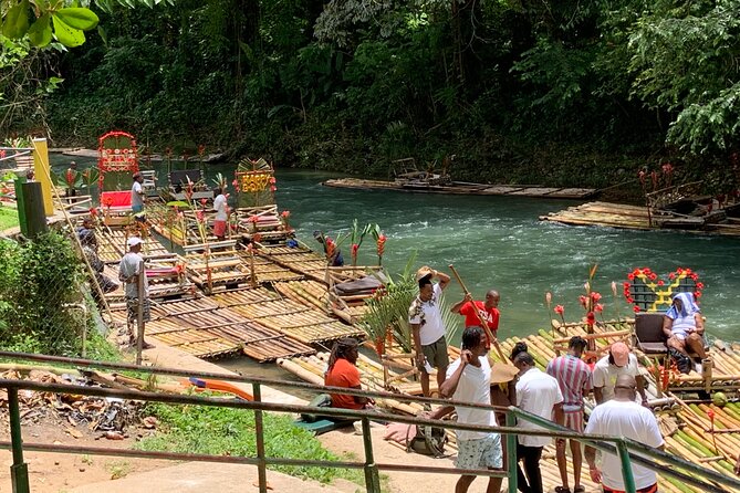 Rafting on the Martha Brae - River time: what it feels like on the bamboo raft