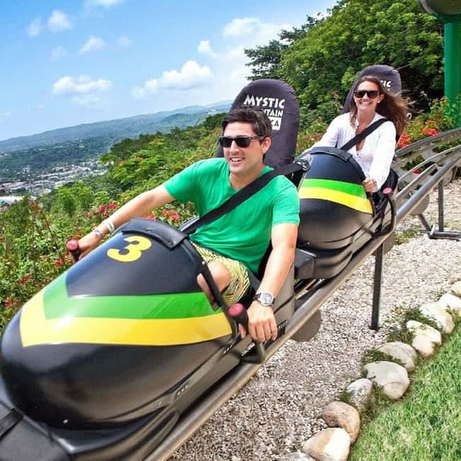 Rainforest Bobsled Mystic Mountain transportation - What You Really Get: Transportation Included, Mystic Mountain Fees Not