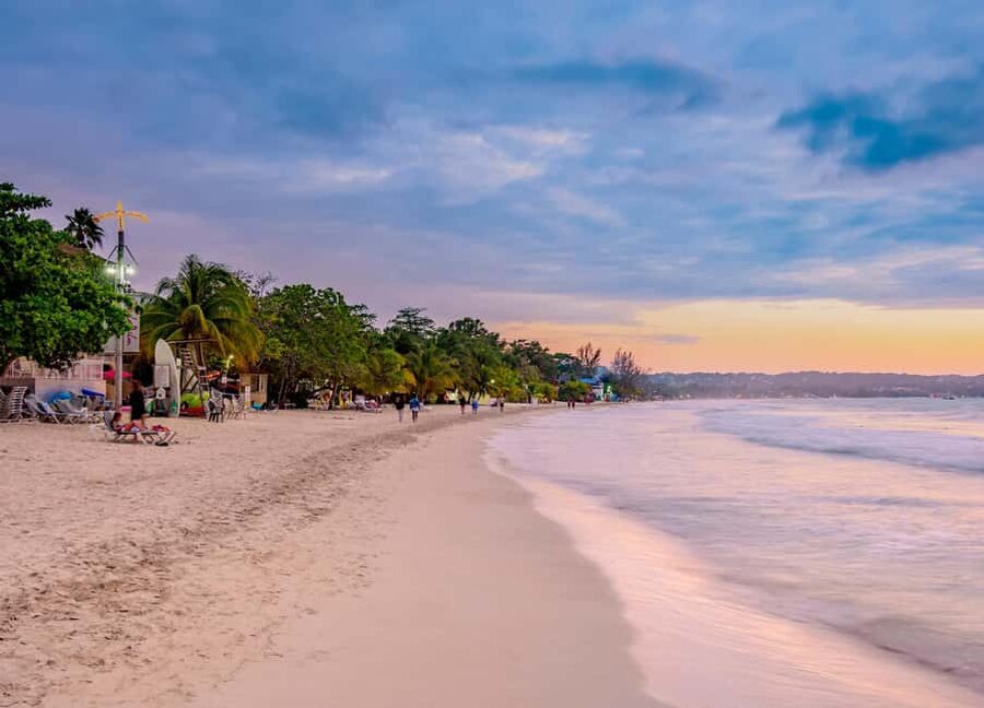 Ricks cafe & 7mile Beach Day Tour From Montego Bay. - Pickup points and how the driving part works