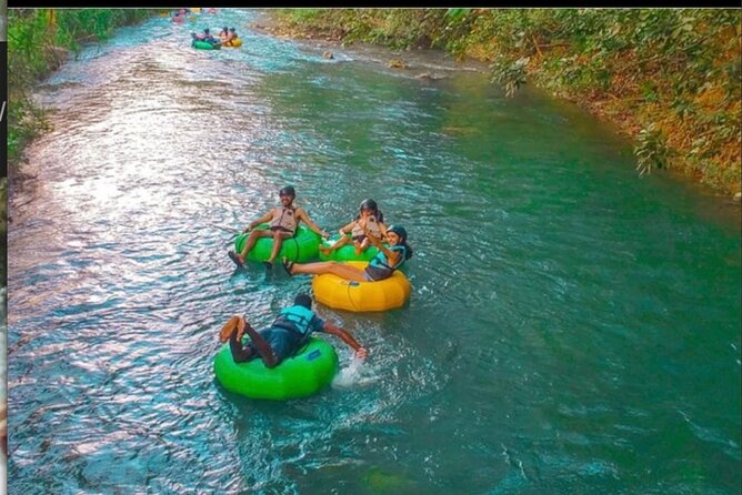 River rapids tubing rafting kayaking and beach Adventure - Getting there from Montego Bay and nearby cruise ports