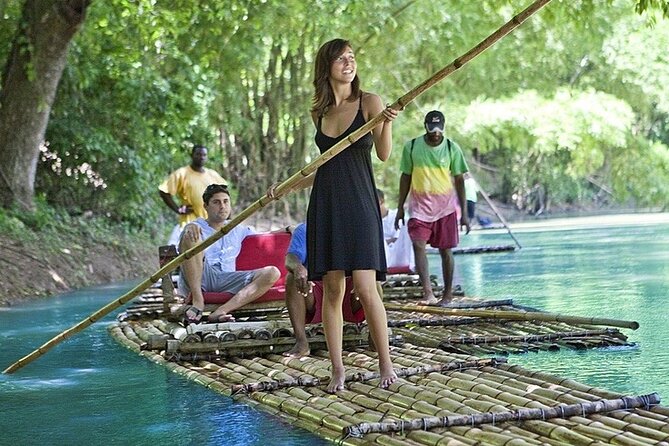 Royal Bamboo Rafting Adventure - The bamboo raft experience: decorated rides and captain entertainment
