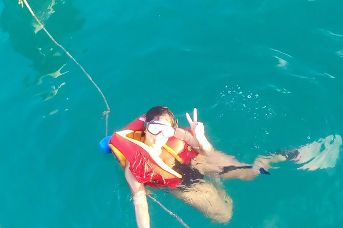 Sailing Adventure Cruise from Montego Bay - The coral reef stop: where the water turns into a living aquarium