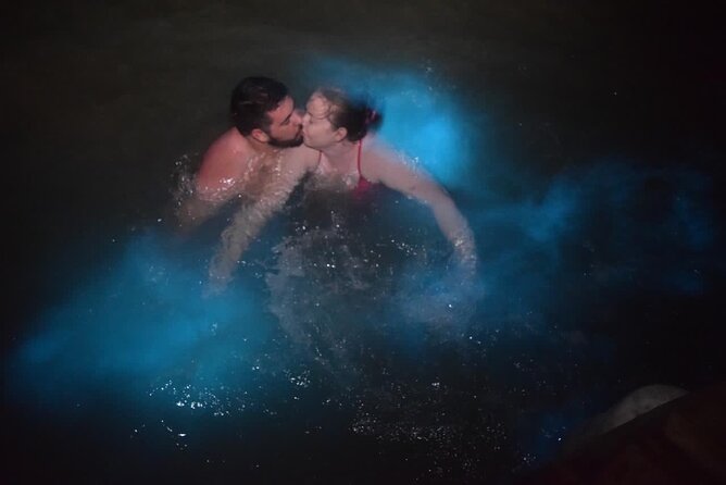 World famous Luminous lagoon Night tour with transportation - Swimming in the Luminous Lagoon: what the glow looks like up close