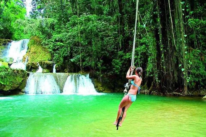 YS Falls and Black River Safari South Coast from Negril Jamaica - Negril to the South Coast Drive: Comfort, WiFi, and a Real Sense of Jamaica