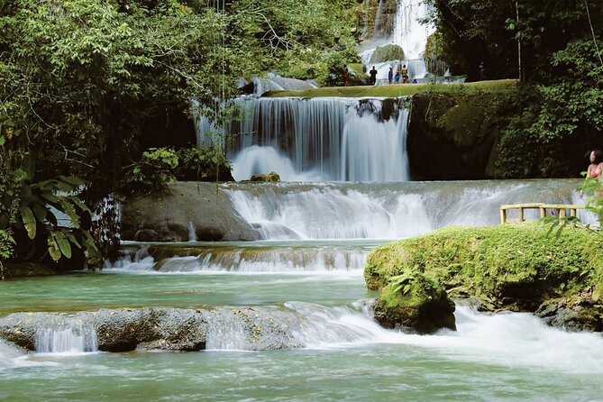 YS Falls and Black River Safari South Coast from Negril Jamaica - YS Falls Seven Tiers: Swim, Wander the Gardens, or Zipline