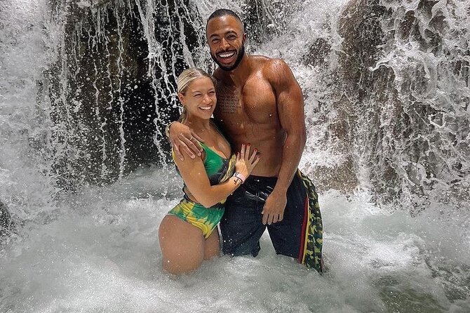 Zipline, Dunn’s River Falls, Bamboo Rafting & Horseback Ride Tour - Dunn’s River Falls: the 600-foot climb start you should plan for