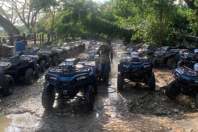 Zipline, Horseback Ride, ATV and Catamaran from Montego Bay - Catamaran Party Time With DJ, Open Bar, and Snorkeling